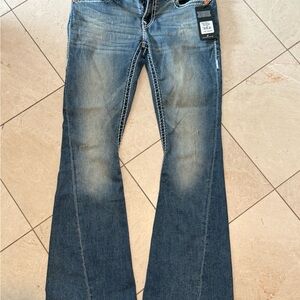 True Religion Blue Flare Jeans
